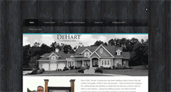 Desktop Screenshot of dehartconstruction.net